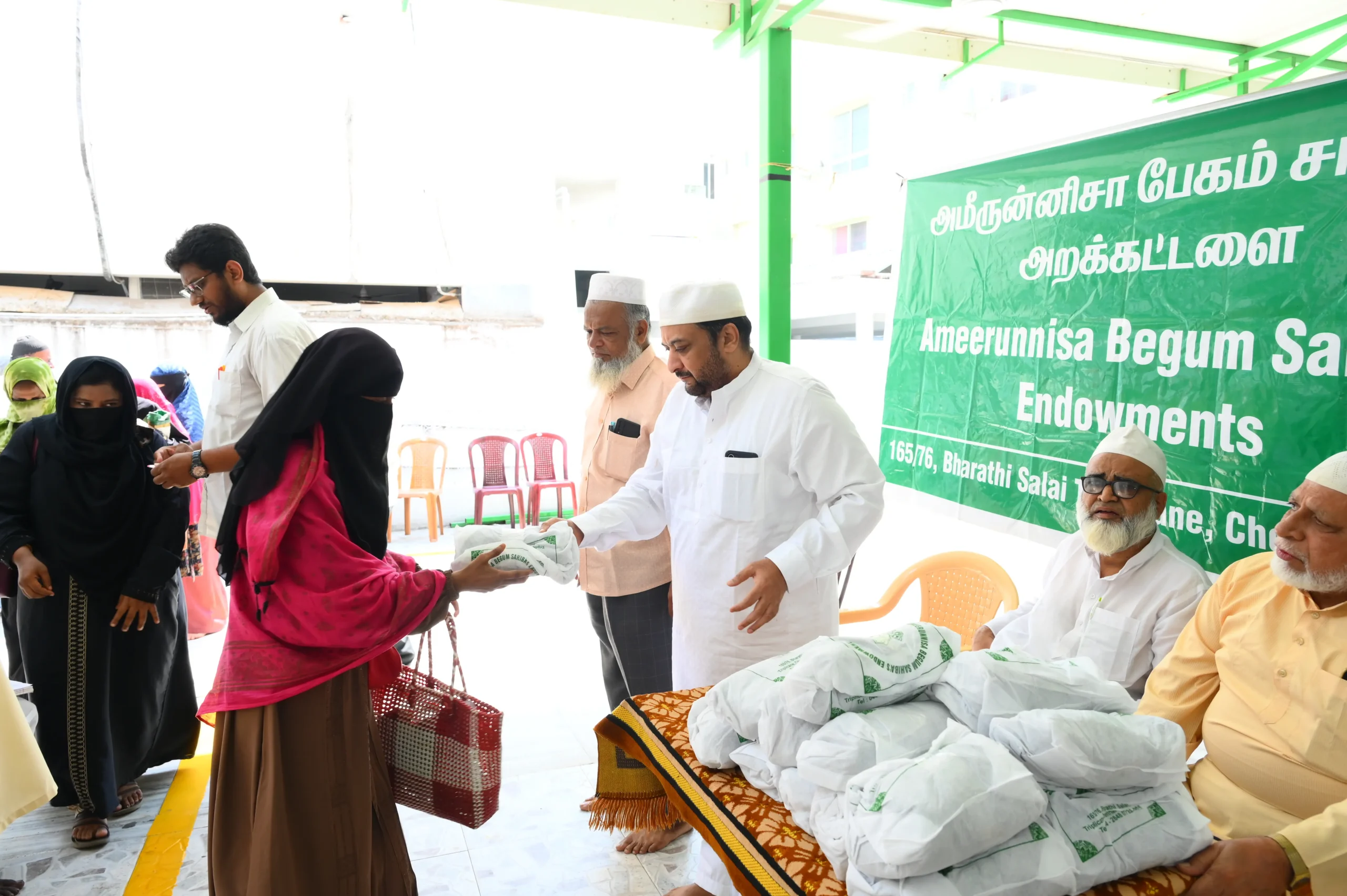 Burkha Distribution