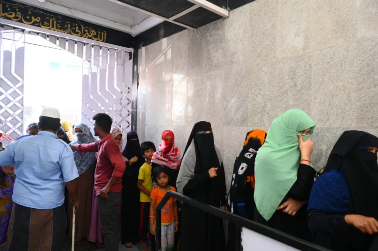 Burkha Distribution