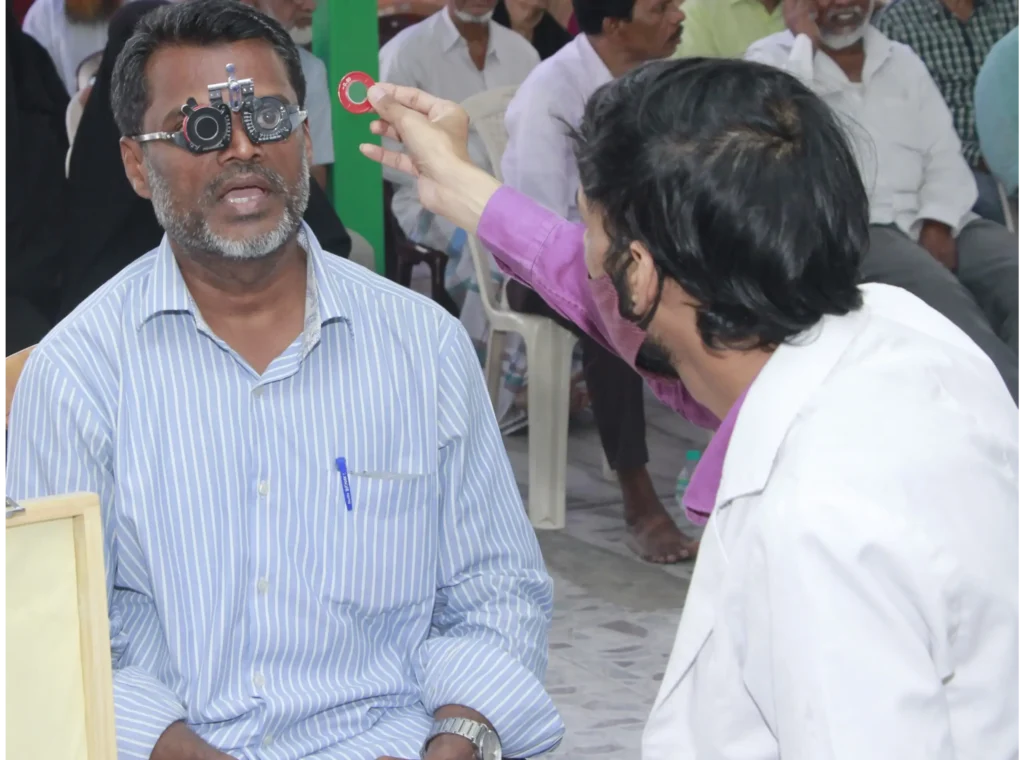 ABSE சார்பில் கண் ஆரோக்கிய முகாம் நடைபெற்றது
